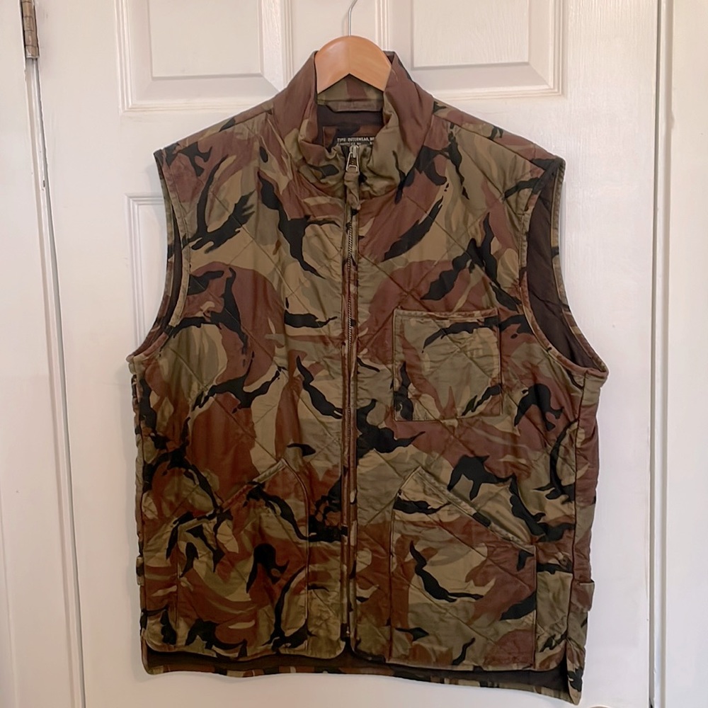 Quilted layering vest by JCrew.